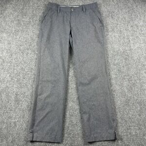 Under Armour Pants Mens 34x32 Gray Golf Chino Loose Stretch Performance Woven